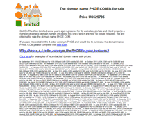 Tablet Screenshot of phge.com